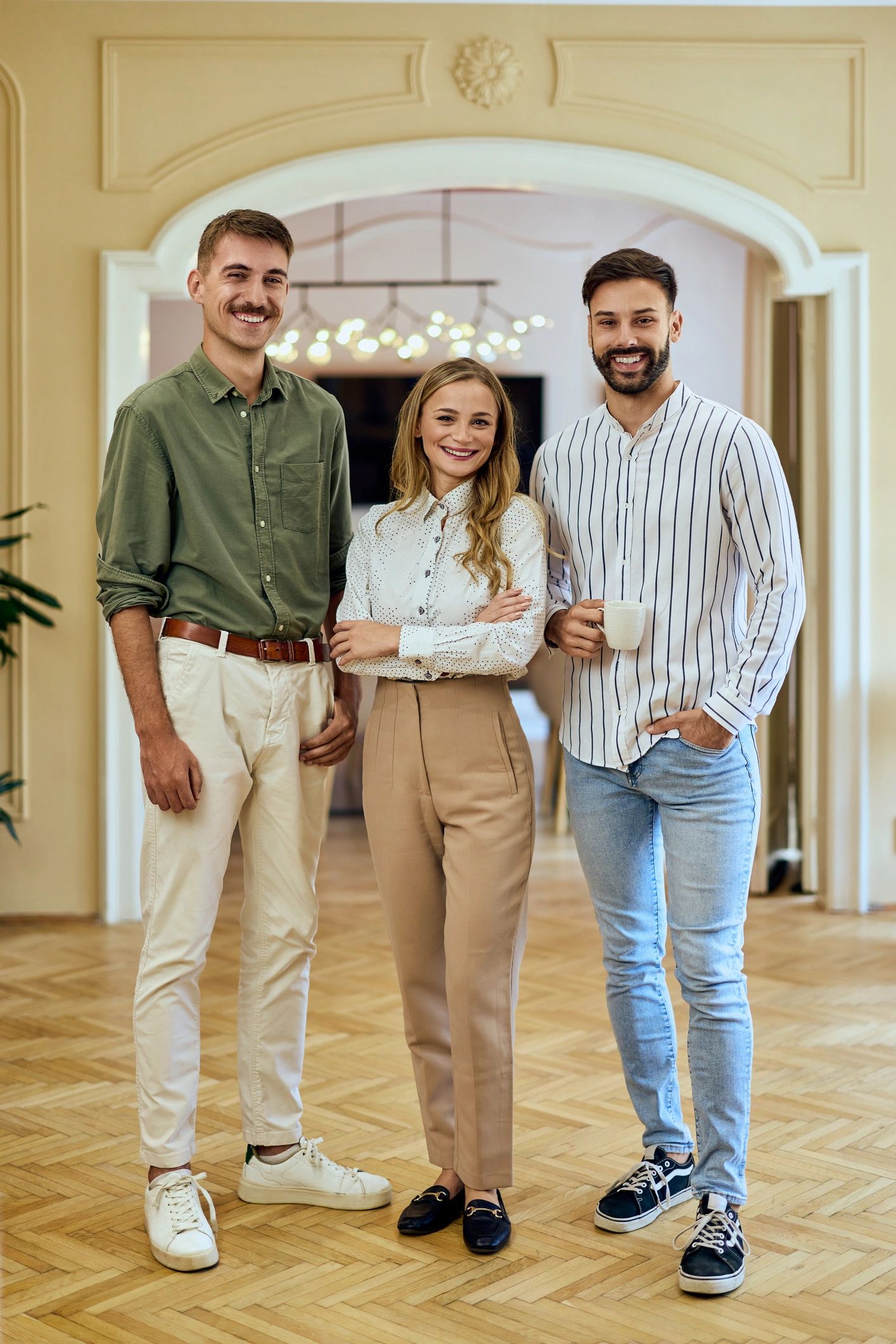 Client care team portrait