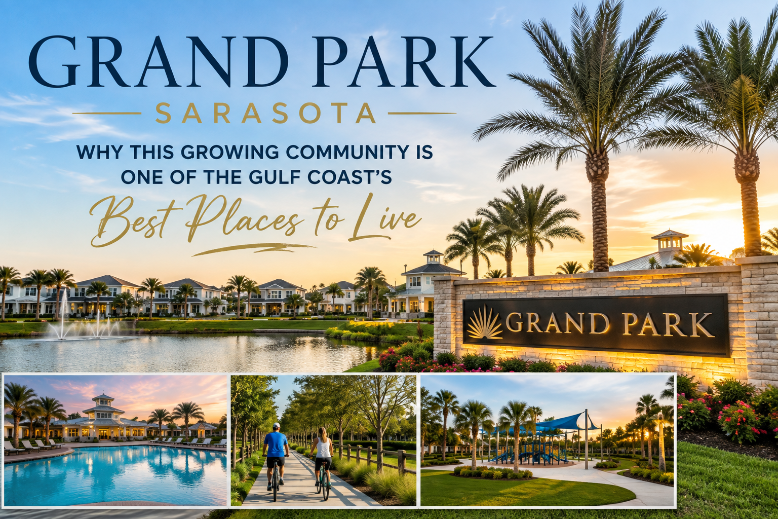 Grand Park Sarasota: Why This Growing Community Is One of the Gulf Coast’s Best Places to Live